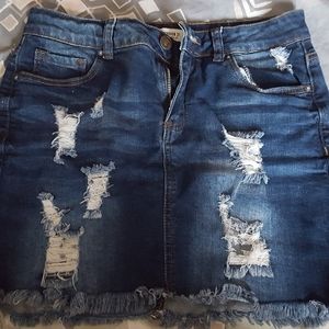 Forever 21 denim skirt